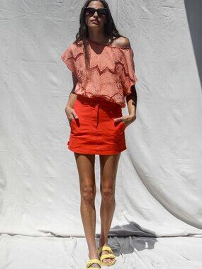 Festivalcore Mini Skirt - Red